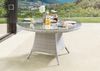 Destiny Garten-Essgruppe PALMA LUNA, Set, 5-tlg, 4 Hochlehner, verstellbar, Aluminium, Polyrattan, 1 Tisch Ø 100x75cm Bild 3