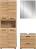 Badkombination (B/H/T: 135x185x30 cm) in Artisan Oak Nachbildung und Artisan Oak Nachbildung Bild 2