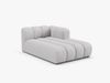 Micadoni Recamiere Lupine 2-Sitzer Rechts Boucle Baloo Hellgrau Bild 2