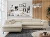 Mks Möbel 'Peter L-form' Ecksofa mit Bettfunktion, Bettkasten & einstellbaren Kopfstützen, Beige, Boucle, links Bild 4
