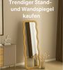 ibonto GANZKÖRPERSPIEGEL Beige Wellenform,freistehend (H 160 x T 160 x B 50 cm) Bild 2
