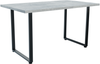 Shefa Esstisch Seattle 140 cm Betonoptik Grau - Modernes Design Bild 4
