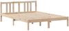 vidaXL Bettgestell mit Kopfteil ohne Matratze 135x190 cm 3306700 Bild 5