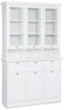 Buffet >Landsted< in Weiß - 120x200x40cm (BxHxT) Bild 3