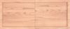 vidaXL Tischplatte Hellbraun 120x50x(2-6)cm Massivholz Eiche Behandelt 3156374 Bild 3