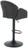 Barhocker Hilda / Holly H, Webstoff, Anthrazit, 52 x 96 x 53 cm Bild 4