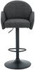 Barhocker Hilda / Holly H, Webstoff, Anthrazit, 52 x 96 x 53 cm Bild 2