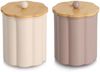 ZELLER 19417 Vorratsdose 1000 ml aus Metall, taupe, ca. Ø 12,2x16,5 cm Bild 3