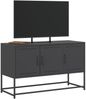 vidaXL TV-Schrank Schwarz 100,5x39x60,5 cm Stahl 846476 Bild 4