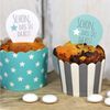 Frau WUNDERVoll Muffinform Muffin Backformen, klein Durchmesser 5 cm, grau, (100-tlg) Bild 4
