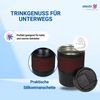 elasto Thermobecher Temptation Kaffeebecher to go Thermo 300ml Becher mit Deckel, Isolierbecher, Teebecher, Termobecher, Coffee to go Becher, coffee mug Bild 4