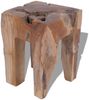 vidaXL Hocker Massivholz Teak [243471] Bild 3