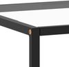 vidaXL Couchtisch Schwarz mit Hartglas 100x50x35 cm 322879 Bild 5