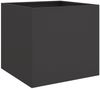 vidaXL Pflanzkübel 2 Stk. Schwarz 42x40x39 cm Stahl 841548 Bild 4
