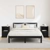 vidaXL Nachttisch 2 pcs Schwarz Eichen-Optik 36 x 43 x 60 cm 881401 Bild 4