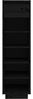 vidaXL Schuhregal Schwarz 30x34x105 cm Massivholz Kiefer 813559 Bild 3