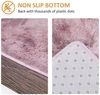 Pauwer Fellteppich Weicher Fluffy Teppich Kunstpelz Bodenteppich Rutschfester Indoor Bild 3