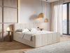 Selsey 'Cloudy II' Boxspringbett mit Bettkästen und Topper Bouclé Hellbeige, 180x200 cm Bild 3