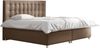 99rooms Riverside Boxspringbett Kunstleder 120x200 cm Hellbraun Bild 4