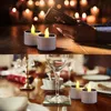 6 Stck LED Solar Tee Licht im Freien wasserdicht Flammenlose blinkende Kerze Bild 4