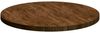 vidaXL Tischplatte Hellbraun Ø 90 x 4 cm Massivholz Eiche 42016019 Bild 5