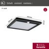Paulmann 94709 LED Außenpanel Lamina Backlight Bewegungsmelder eckig schwarz Bild 3