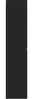 vidaXL Wandmontierter Badezimmerschrank Schwarz 33 x 34,5 x 160 cm 890513 Bild 4