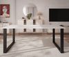 Imperial Esstisch Tisch 185x90 cm Wohnzimmer Esszimmer Büro Schreibtisch Bild 3