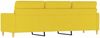 vidaXL 3-Sitzer-Sofa Hellgelb 180 cm Stoff 359248 Bild 5