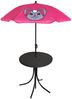 4tlg Kinder Campingmöbel Set Hase Campingstuhl Tisch Sonnenschirm Bild 2