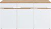 Kommode vito Clyde, Holzwerkstoff, Weiß, Holzfarben, 150 x 82 x 38 cm Bild 2