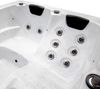 HOME DELUXE Outdoor Whirlpool WHITE MARBLE Nussbraun - 210 x 160 cm für 3 Personen Bild 4