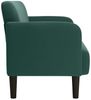 vidaXL Zweisitzer-Sofa Dunkelgrün 109 cm Samt 4100589 Bild 4