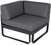 Bellevie Lounge Eck-Modul 47 Anthrazit A3 Graphitgrau 1-Sitzer Bild 1