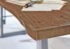 Esstisch Baumkante massiv Akazie natur 240 x 100 silber MILO 68278138 Bild 4