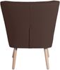 Sessel Kassi Bezug Kunstleder Buche natur / braun 22392 Bild 3