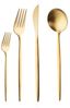 Karaca Besteck-Set Bella Besteck-Set 30tlg, 6 Personen, Edelstahl Tafelbesteck,Matte Gold (24-tlg), 6 Personen, 18/10 Edelstahl, bruchfest rostfrei Bild 4
