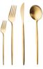 Karaca Besteck-Set Bella Besteck-Set 30tlg, 6 Personen, Edelstahl Tafelbesteck,Matte Gold (24-tlg), 6 Personen, 18/10 Edelstahl, bruchfest rostfrei Bild 5