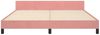 vidaXL Bettgestell mit Kopfteil ohne Matratze Rosa 180x200 cm Samt 347590 Bild 5