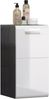 Trendteam 'Riva' Unterschrank, Holz weiß, Hochglanz, 35 x 68 x 33 cm Bild 2
