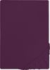 Castell Jersey-Stretch-Spannbetttuch 0077113, dunkel violett, 1x 120x200 cm Bild 5