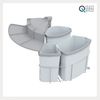 Abfallcenter Nr. 720362 Schwenkeimer 19, 12 und 9 Liter grau Bild 2