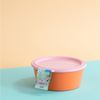 Koziol Schale 1,3l mit Deckel Nora Box strong coral/sweet pink Bild 4