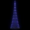 vidaXL LED-Weihnachtsbaum mit 355 LEDs Blau 302,5 cm Metall 42018789 Bild 5