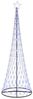 vidaXL LED-Weihnachtsbaum mit 355 LEDs Blau 302,5 cm Metall 42018789 Bild 2