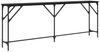 vidaXL Konsolentisch Schwarz Eichen-Optik 200 x 29 x 75 cm 871342 Bild 2