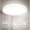 B.K.Licht Deckenleuchte Deckenlampe Ultraflach Backlight 4000K 22W 3000lm - BKL1312, LED fest integriert, Neutralweiß, Memory indirektes Licht Weiß 420x29mm (DxH) IP20 Bild 2
