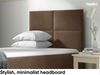 MEBLINI Kinderbett mit Bettkasten MINO 3 100x200 Rechts – H3/Braun Samt Gepolstert Einzelbett mit Matratze - Polsterbett mit Stauraum - Bett mit Kopfteil – Stauraumbett Bild 3