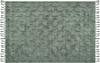 Teppich Baumwolle grün 140 x 200 cm geometrisches Muster Kurzflor KARS Bild 4
