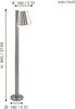 Eglo 33563 Stehleuchte Crosslink CALDIERO-C edelstahl E27 1X9W L:24cm B:14cm H:96. 5cm dimmbar IP44 mit Connect Funktion Bild 5